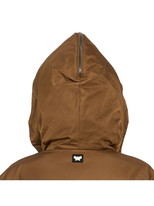 Agora Hooded Padding Brown - MAX MARA - BALAAN 10