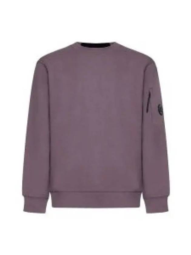 Diagonal Raised Fleece Lens Sweatshirt Purple - CP COMPANY - BALAAN 2