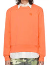 Face Patch Sweatshirt Orange - ACNE STUDIOS - BALAAN 2