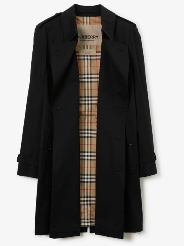 Trench Coat 8079386 A1189 Black - BURBERRY - BALAAN 3