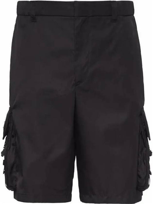 Re-nylon Bermuda shorts - PRADA - BALAAN 1