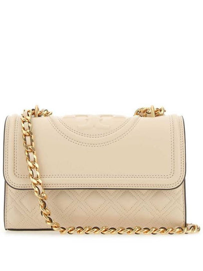 Small Fleming Convertible Shoulder Bag Ivory - TORY BURCH - BALAAN 2