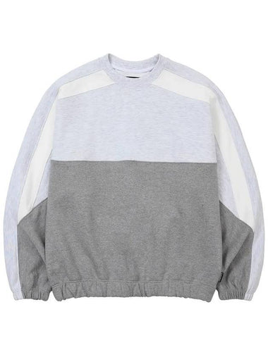 Tri Mix Sweatshirt Melange Gray - AJOBYAJO - BALAAN 1