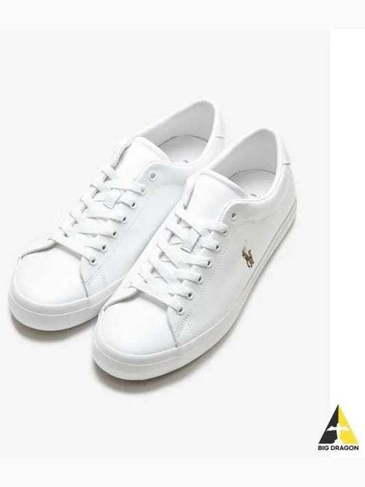 Longwood leather sneakers white - POLO RALPH LAUREN - BALAAN 1