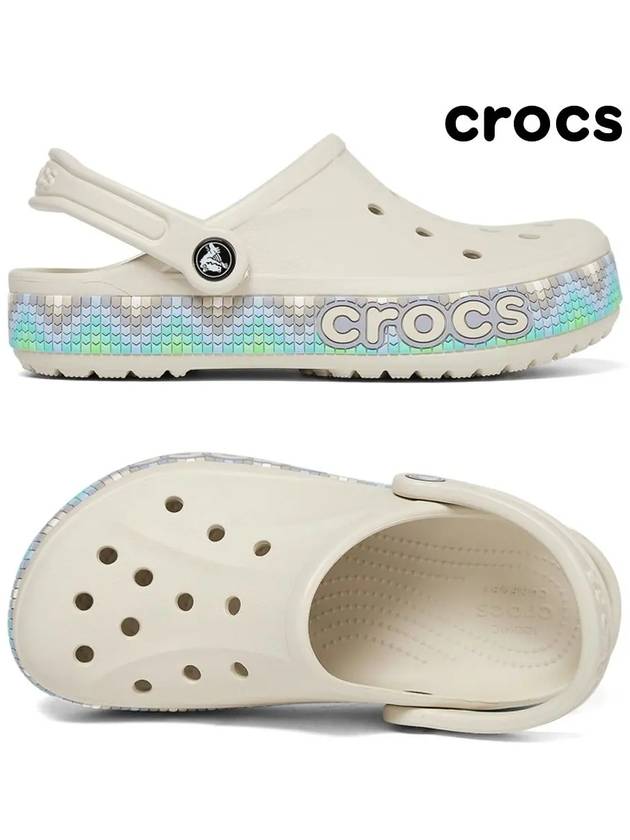 Bayaband Chevron Band Clog Sandals Stucco - CROCS - BALAAN 2