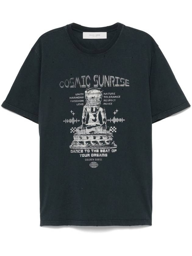 Golden Goose Graphic-Print T-Shirt - GOLDEN GOOSE - BALAAN 1