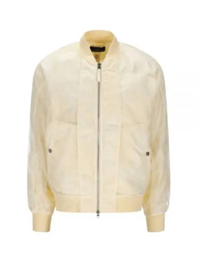 Shadow Project Zipped Bomber Jacket Ivory - STONE ISLAND - BALAAN 2