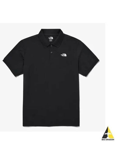 The North Face NT7PQ01J White Label Baden Short Sleeve Polo T Shirt - THE NORTH FACE - BALAAN 1