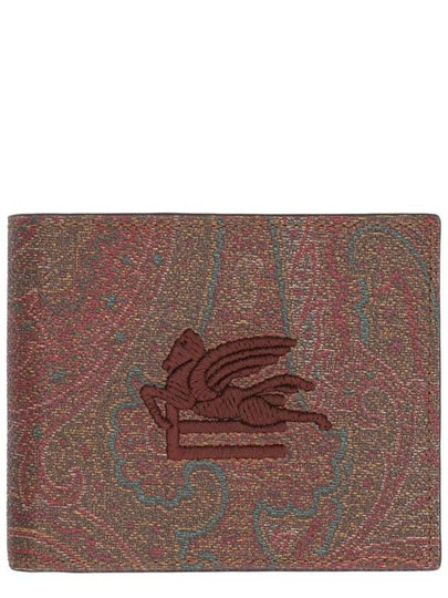 Paisley Print Bifold Wallet Brown - ETRO - BALAAN 2