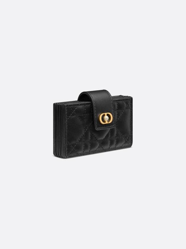 Jolie Pocket Card Wallet Black - DIOR - BALAAN 3