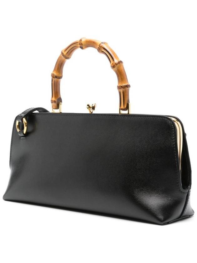 Goji Top Handle Tote Bag Black - JIL SANDER - BALAAN 5