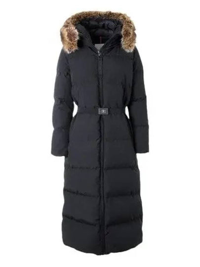 Women's Guimauve Hooded Long Padding Black - MONCLER - BALAAN 2