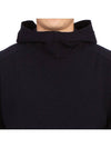 Metropolis Hooded Knit Top Navy - CP COMPANY - BALAAN 7