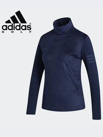 FS6353 LS Mock Neck Polo Women’s Long Sleeve T-Shirt - ADIDAS GOLF - BALAAN 1