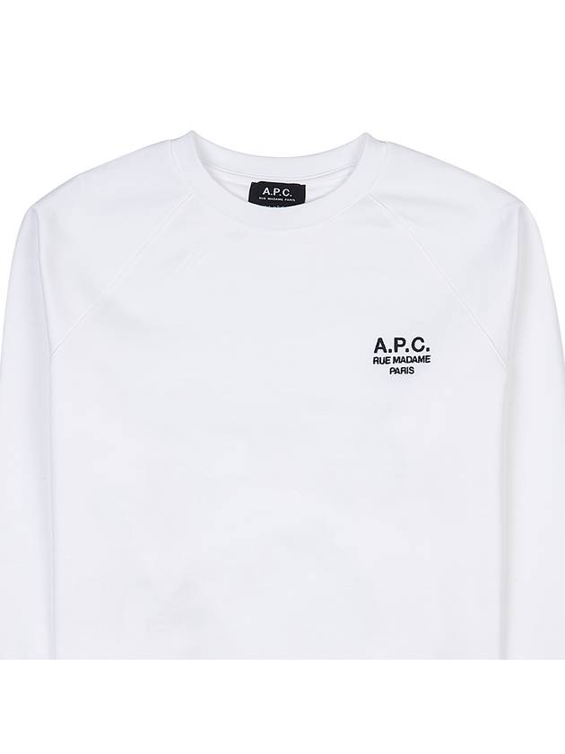 Sonia Cotton Sweatshirt White - A.P.C. - BALAAN 4