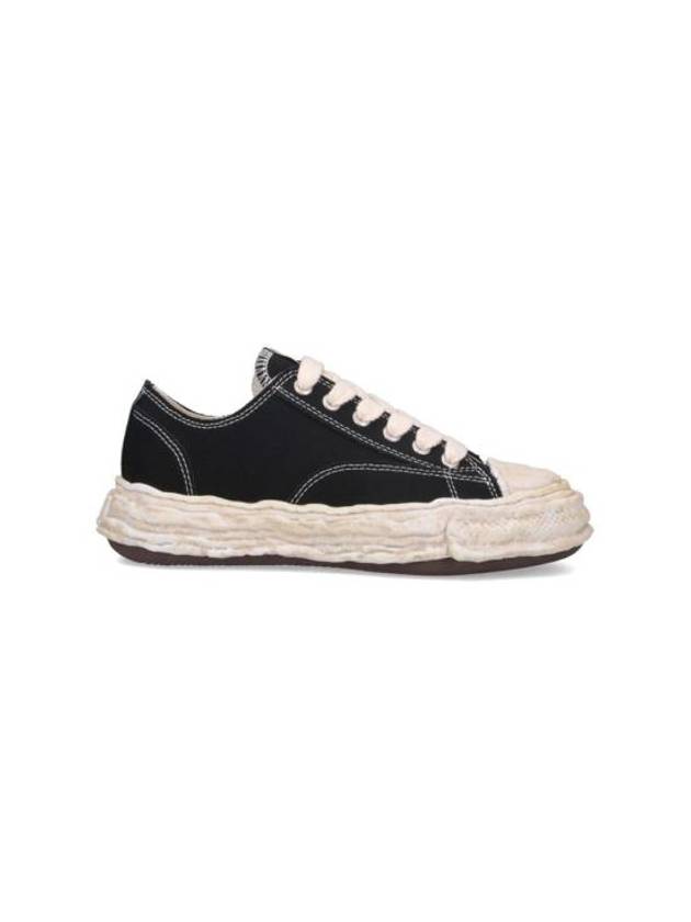 Peterson 23 OG Dyed Low Top Sneakers Black - MAISON MIHARA YASUHIRO - BALAAN 2