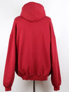 Laurel Logo Hoodie Burgundy XS - BALENCIAGA - BALAAN 4