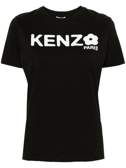 Boke Flower 2.0 Short Sleeve T-Shirt Black - KENZO - BALAAN 2