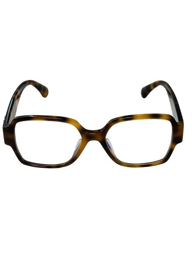 Eyewear CC Logo Heart Square Eyeglasses Tortoise - CHANEL - BALAAN 1