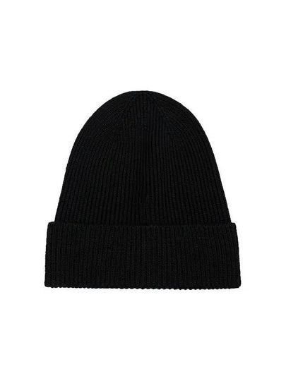 Logo Wool Beanie Black 3B70500 A9342 - MONCLER - BALAAN 2