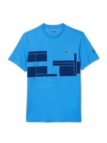 Novak tennis t shirt TH252554NIDE - LACOSTE - BALAAN 1