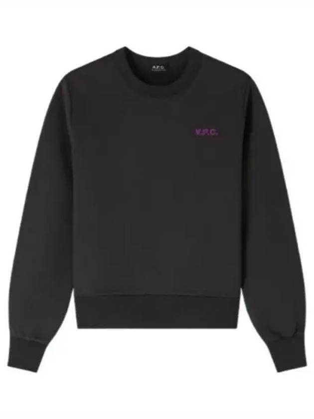 Boxy Petit VPC Sweatshirt Black - A.P.C. - BALAAN 2