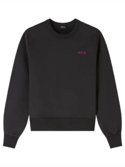 Boxy Petit VPC Sweatshirt Black - A.P.C. - BALAAN 2