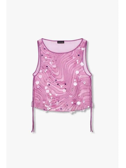 Women s Glitter Point String Top Pink - EMPORIO ARMANI - BALAAN 1