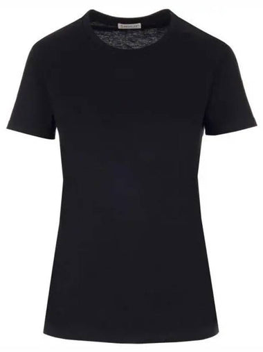 24 8C73200 V8058 999 Logo Patch Short Sleeve T Shirt - MONCLER - BALAAN 1