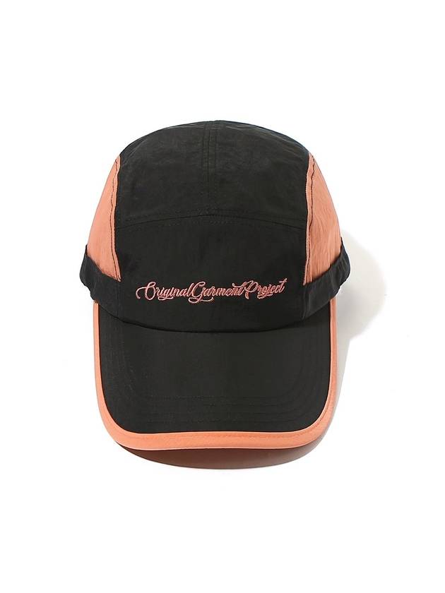 Retro Color Block Camp Cap Black - OGARP - BALAAN 1