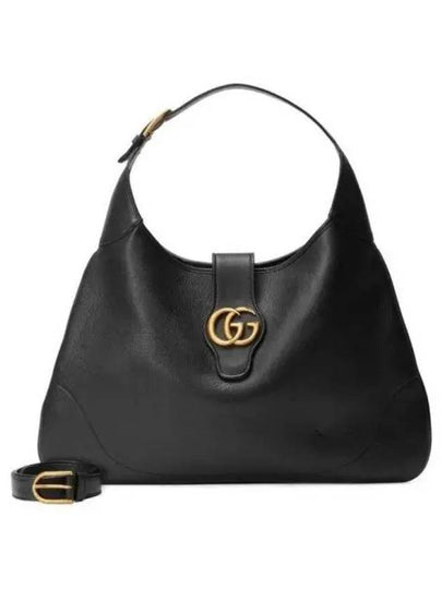 Aphrodite Large Shoulder Bag Black - GUCCI - BALAAN 2