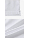 Polo T-Shirt MM00207KJ7010 P100 WHITE - MAISON KITSUNE - BALAAN 4