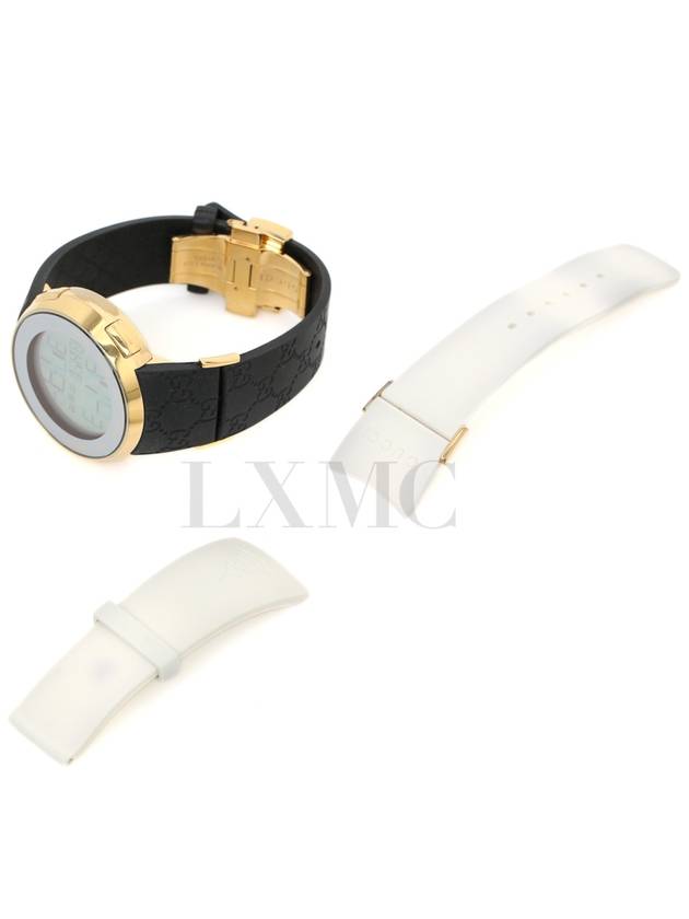 Digital Watch Grammy Rubber Band YA114216 - GUCCI - BALAAN 7