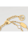 Lady LV Double Chain Bracelet Gold - LOUIS VUITTON - BALAAN 4