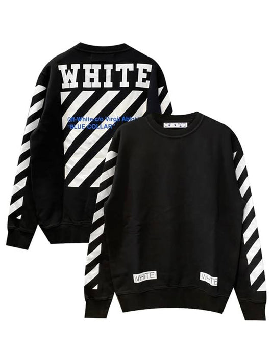 crewneck sweatshirt black - OFF WHITE - BALAAN.