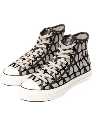 Twal Iconograph High Top Sneakers Men s - VALENTINO - BALAAN 1