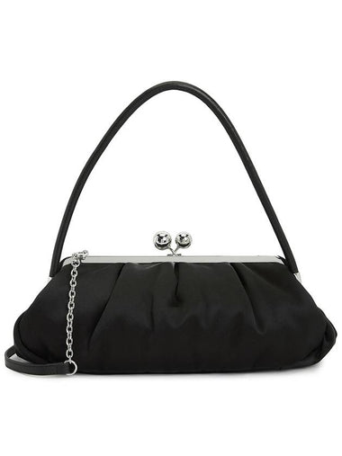 Weekend Pasticcino Shoulder Bag Black - MAX MARA - BALAAN 1