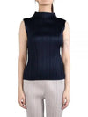 pleated sleeveless top - ISSEY MIYAKE - BALAAN 2