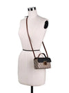 Padlock Mini Bag Beige Ebony Black - GUCCI - BALAAN 7