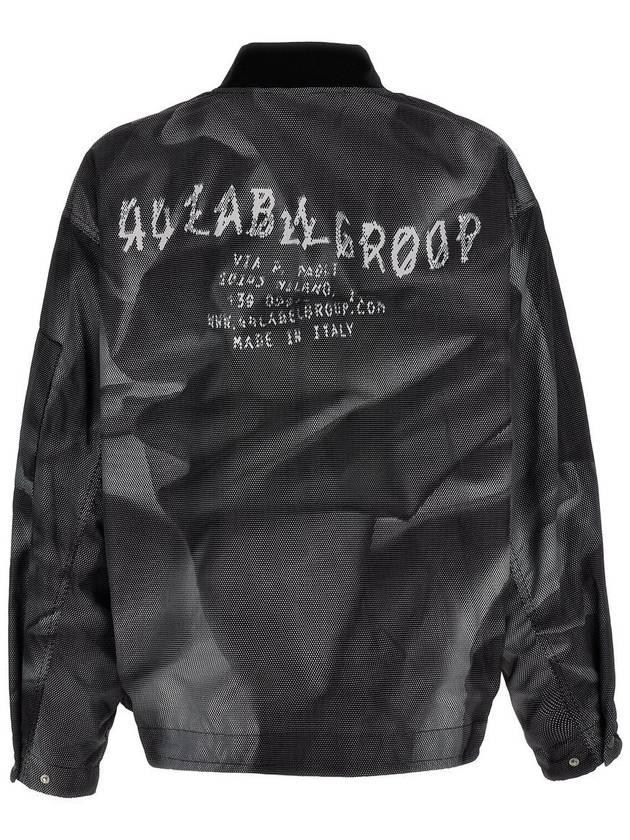 M44 Label Group 'Crinkle' Bomber Jacket - 44 LABEL GROUP - BALAAN 2