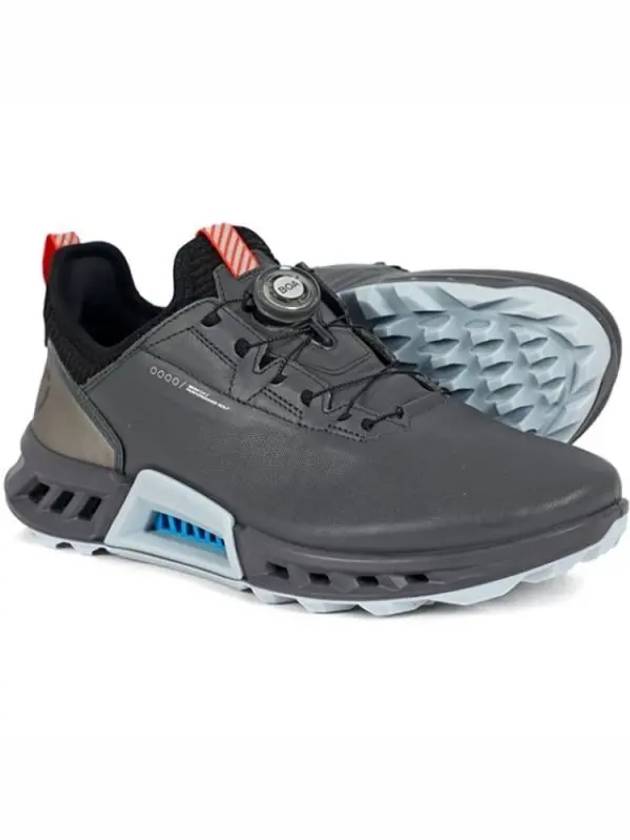 Men's Golf Biome C4 Boa Spikeless Magnet Black - ECCO - BALAAN 2