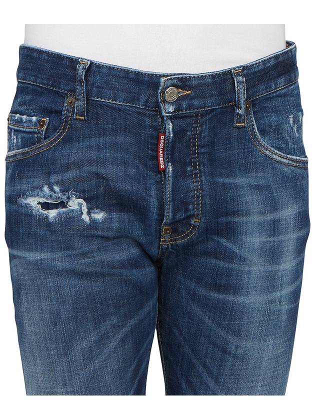 70's Wash Supper Twinky Straight Jeans Blue - DSQUARED2 - BALAAN 6