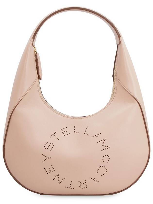 Stella Logo Small Hobo Shoulder Bag Blush - STELLA MCCARTNEY - BALAAN 1