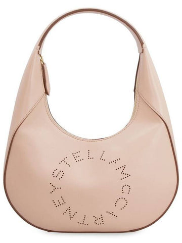 Logo Small Hobo Shoulder Bag Blush - STELLA MCCARTNEY - BALAAN 1