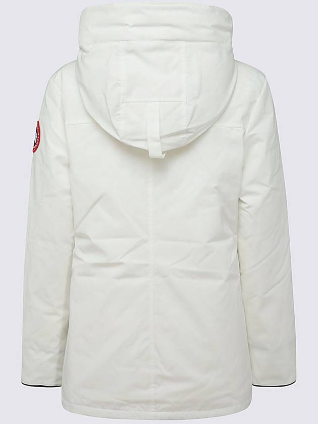 Lynnwood Short Padding Parka White - CANADA GOOSE - BALAAN 4