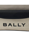 Bar Daniel Logo Print Cross Bag White - BALLY - BALAAN 7