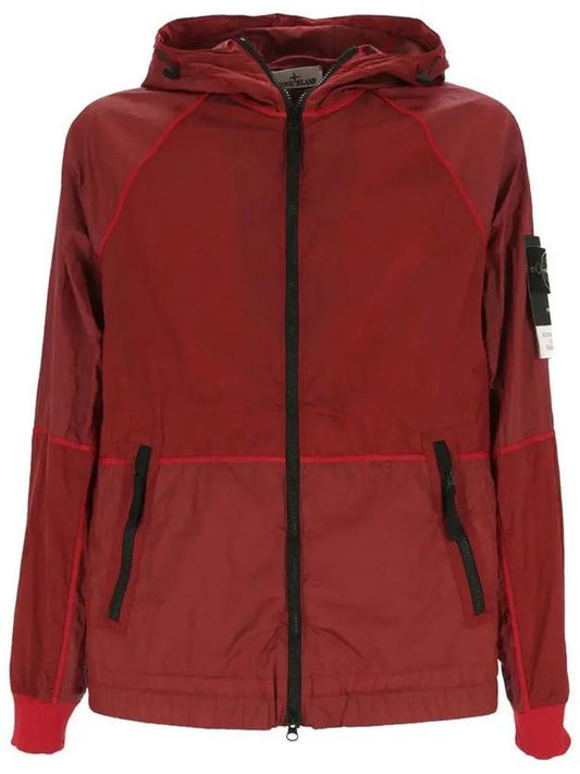 Nylon Metal Windbreaker Red - STONE ISLAND - BALAAN 2