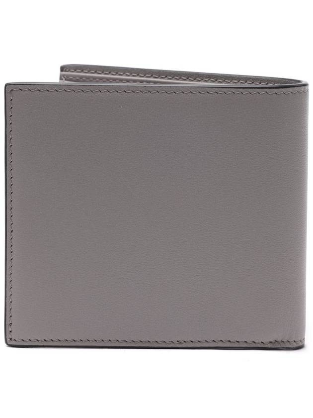 V Logo Signature Half Wallet Grey - VALENTINO - BALAAN 5