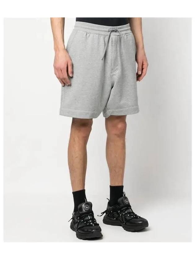 Y3 Logo Patch Jersey Bermuda Shorts - YOHJI YAMAMOTO - BALAAN 6