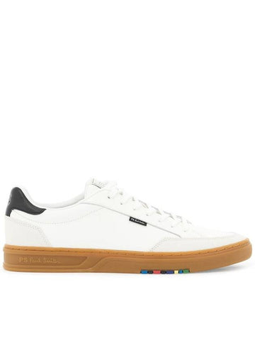 Hillstar Leather Low-Top Sneakers White - PAUL SMITH - BALAAN 1